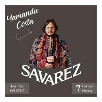 Encordoamento Violão Nylon 7 Cordas Savarez Yamandu Costa Y510mj7 Encordoamento Violão Nylon 7 Cordas Savarez Yamandu Costa Y510mj7