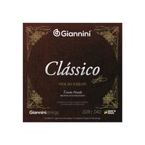 Encordoamento Violão Nylon Alta Giannini Clássico Cristal 65/35 Genwpa