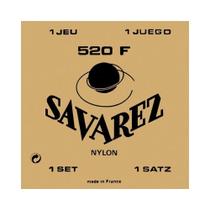 Encordoamento Violão Nylon Alta (Terceira de Prata) Savarez Traditional 520F