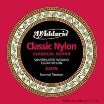 Encordoamento Violão Nylon D'addario Normal Tension Ej27n