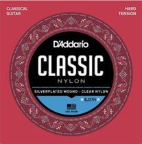 Encordoamento Violão Nylon Daddario Classic Tensão Alta EJ27H