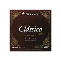 Encordoamento Violão Nylon Extra Alta Giannini Clássico Genwxpa