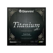 Encordoamento violão nylon - giannini titanium
