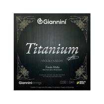 Encordoamento violão nylon - giannini titanium