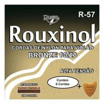 Encordoamento Violão Nylon Rouxinol Tensão Alta R57 Encordoamento Violão Nylon Rouxinol Tensão Alta R57
