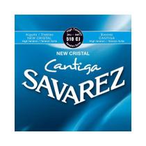 Encordoamento Violão Nylon Savarez New Cristal Cantiga 510CJ Encordoamento Violão Nylon Savarez New Cristal Cantiga 510CJ