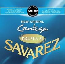 Encordoamento Violão Nylon Savarez New Cristal Cantiga Premium 510cjp Tensão Alta