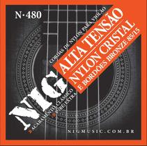 Encordoamento Violão Nylon Tensao Alta Nig N480