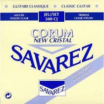 Encordoamento violao savarez 500cj nylon tensao alta cristal (008813)