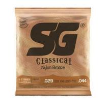 Encordoamento Violão Sg 5405 Nylon Bronze 65/35 Tensao Alta