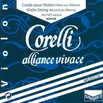 Encordoamento Violino Corelli Alliance Vivace Média 800MB