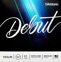 Encordoamento Violino Daddario Debut D310 D-310 Encordoamento Violino Daddario Debut D310 D-310