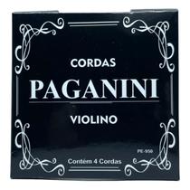 Encordoamento Violino Paganini Aço Pe950 Encordoamento Violino Paganini Aço Pe950