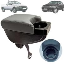 Encosto Apoio De Braço Porta Copos Uno Mille 1984 Até 2012 Palio Siena Strada 1996 Até 2012 Reto