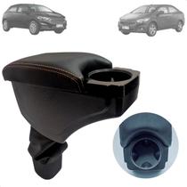 Encosto Apoio Descanso De Braço Prisma Onix 2012 Até 2019 Porta Copos