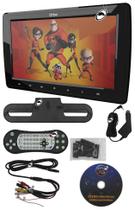 Encosto Cabeça Sobrepor Leitor Dvd 10 Polegadas Preto Orbe