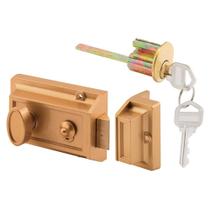 Encosto Cam Lock Prime-Line U 9967 2,22 cm com acabamento em latão Encosto Cam Lock Prime-Line U 9967 2,22 cm com acabamento em latão