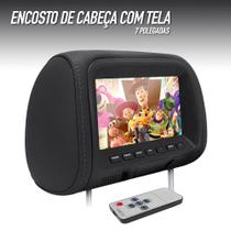 Encosto Com Tela Lcd Unidade Grafite Cinza Escuro Amarok 2011 2012 2013 2014 7 Polegadas Dependente Espelhamento Multimídia