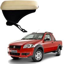 Encosto De Braço Strada Fiat 1998 A 2012 Carro Descanso Engate Curvo
