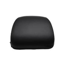 Encosto De Couro PU Preto Para Sissy Bar De Motocicletas Harley 883 1200 48 - Assento Universal Para