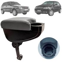 Encosto Descanso Braço Apoio Palio Siena Strada 1996 Até 2012 Cinza