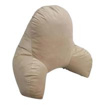 Encosto Dino Veludo Bege 50x60x75 cm