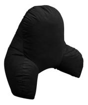 Encosto Dino Veludo Preto (50x60x75) Ortobom