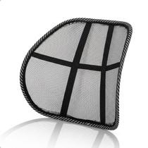Encosto Lombar Ortopédico Ergonômico Postural Lombar para Cadeira Carro Home Office Coluna