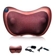 Encosto Massageador Ortopédico Bivolt Perfeito para Relaxamento de Lombar e Costas