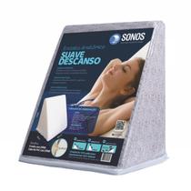Encosto Travesseiro Anatômico Sonos Suave Descanso Com Capa