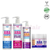 Encrespando A Juba + Geleia + shampoo + Máscara Widi Care