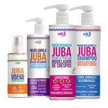 Encrespando A Juba, Shampoo, Geleia E Blend Widi Care