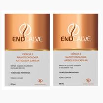 Endcalve tonico capilar antiqueda Desenvolvido pela UFMG testado e aprovado para Homens e mulheres 2 unidades para 60 dias