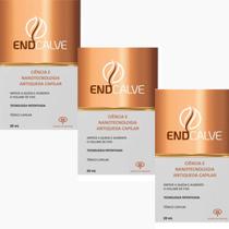 Endcalve tonico capilar antiqueda Desenvolvido pela UFMG testado e aprovado para Homens e mulheres 3 unidades para 90 dias - Laboratorio Osorio de moraes