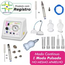 Endermologia Modo Pulsado Anvisa Peeling Diamante Pump Up - Dermatronic