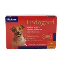 Endogard Cães 10kg 6 comp Virbac Vermífugo