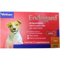 Endogard para Cães até 10 kg - 2 comprimidos - Virbac
