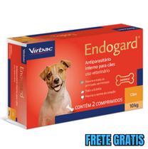 Endogard Para Cães Até 10Kg Virbac - 2 Comprimidos