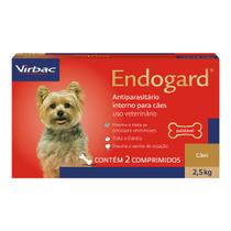 Endogard para Cães até 2,5 Kg Virbac - 2 Comprimidos