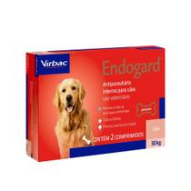 Endogard para Cães até 30 kg - 2 comprimidos - Virbac - Virbac