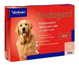 Endogard - para cães até 30kg- cx c/2 compr. - VIRBAC