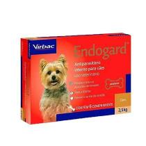 Endogard Vermífugo Cães 2,5kg 6 Comprimidos Virbac Endogard Vermífugo Cães 2,5kg 6 Comprimidos Virbac