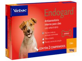 Endogard Virbac Cães 10kg - 2 Comprimidos