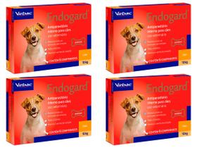 Endogard Virbac Cães 10kg - 6 Comprimidos - 4 Unidades