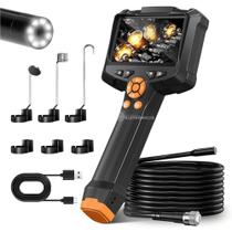 Endoscópio 4,3" FullHD, 8 LEDs e Cabo de 5 Metros: Ferramenta Completa para Inspeções Precisas MDC040