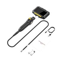 Endoscópio Articulado De 2 Vias Com Tela IPS De 4,3 Polegadas 360 graus 180 graus Câmera Endoscópica Com