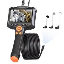 Endoscópio Câmera Sonda 5m 4.3p IP67 Motores Tubulações Inspeção Diagnóstico Inspeção