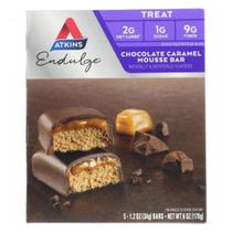 Endulge Bars Chocolate Caramelo Mousse 5/1.2 oz por Atkins