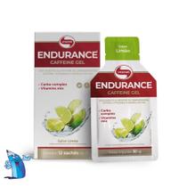 Endurance caffeine gel vitafor caixa c/ 12 sachês