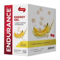 Endurance Energy Gel - 12 Sachês Banana - Vitafor Endurance Energy Gel - 12 Sachês Banana - Vitafor